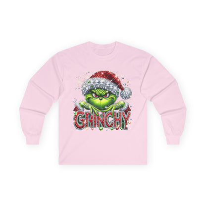 Grinchy Holiday Long Sleeve Tee