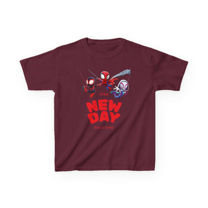 Superhero Kids T-Shirt, Fun Cotton Tee for Boys and Girls, Birthday Gift, Casual Wear, Everyday Style, Spider-Man Inspired Tee