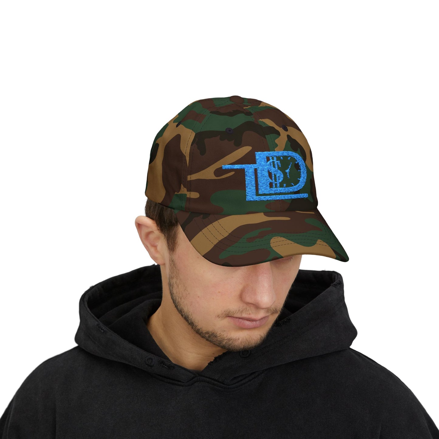 Classic Dad Cap with Funky Clock Design, Adjustable Baseball Hat, Trendy Accessory for Dads, Perfect Gift for Father's Day, Casual Style