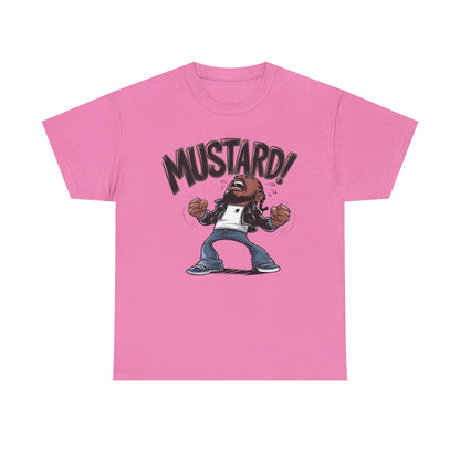 Mustard! Graphic Unisex Heavy Cotton Tee - Fun Casual Streetwear T-Shirt