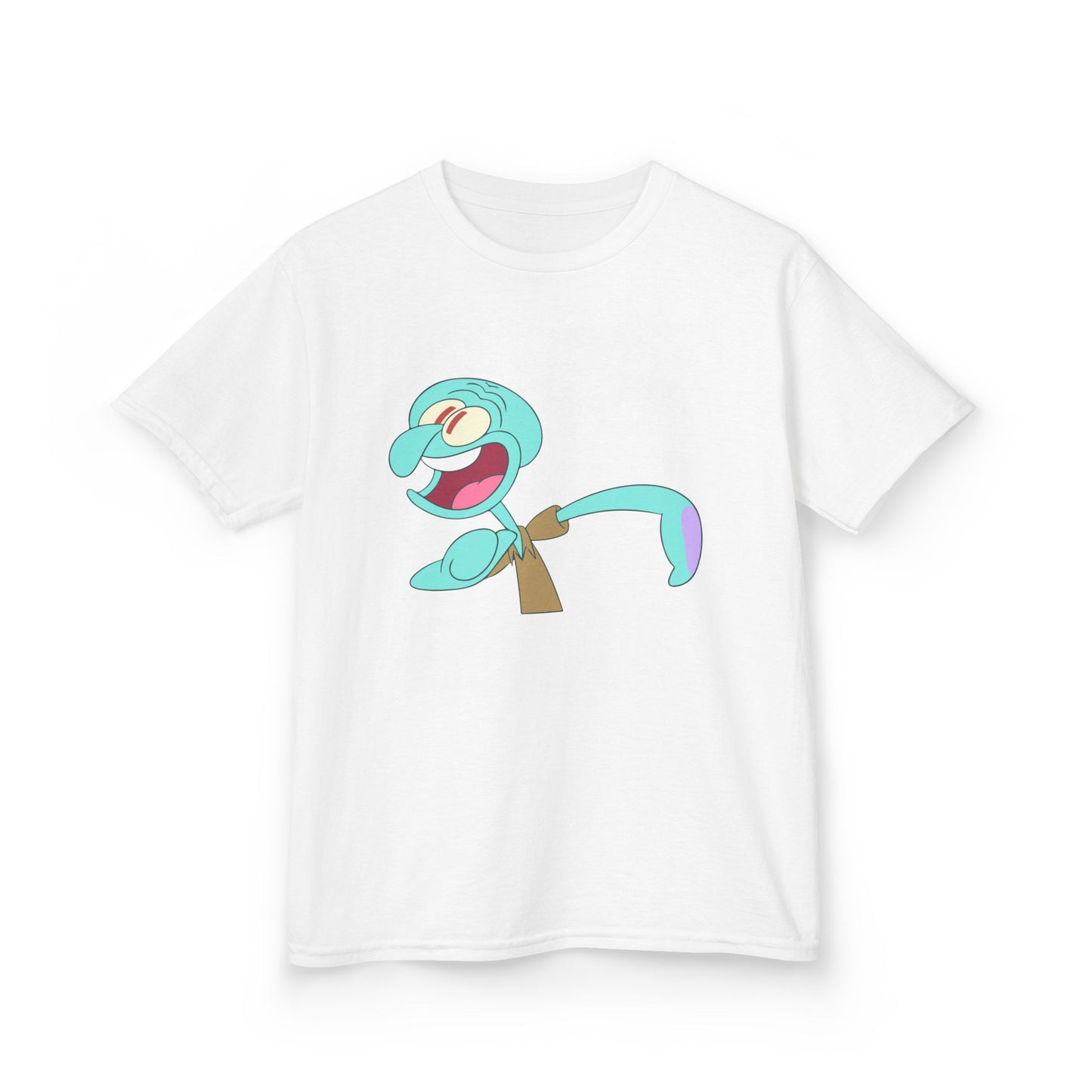 Kids Tee with Fun Character Design, Playful Cotton Shirt for Children, Birthday Gift, Casual Wear, Kids Fashion