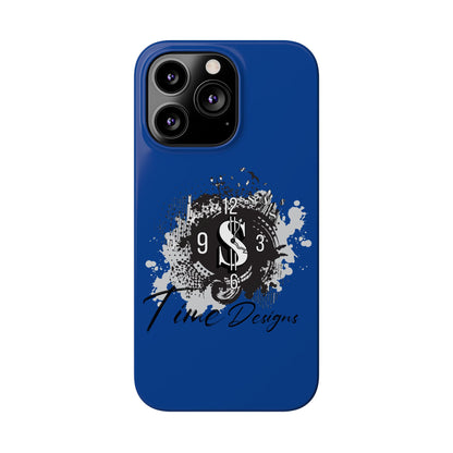 Stylish Dollar Clock Slim Phone Case | Time Designs