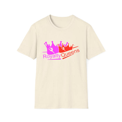 Royalty Queens T-Shirt - Celebrate Your Inner Queen, Unisex Softstyle Tee, Ideal for Birthdays, Pride Events, Feminist Gatherings, [...]