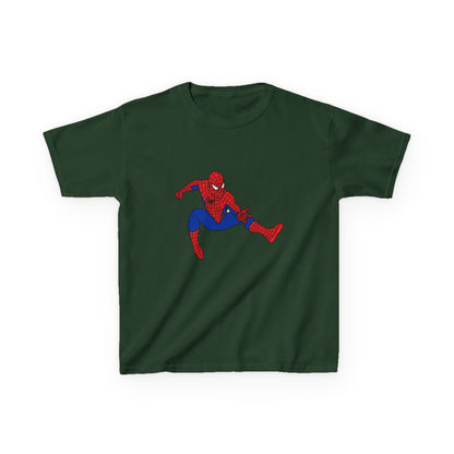 Kids Spiderman Tee, Fun Kids T-Shirt, Superhero Cotton Shirt, Birthday Gift, Kids Party Wear