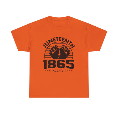 Juneteenth Celebration Tee, Unisex Heavy Cotton Shirt, Black History Month Apparel, Freedom Day Gift, African American Pride Wear