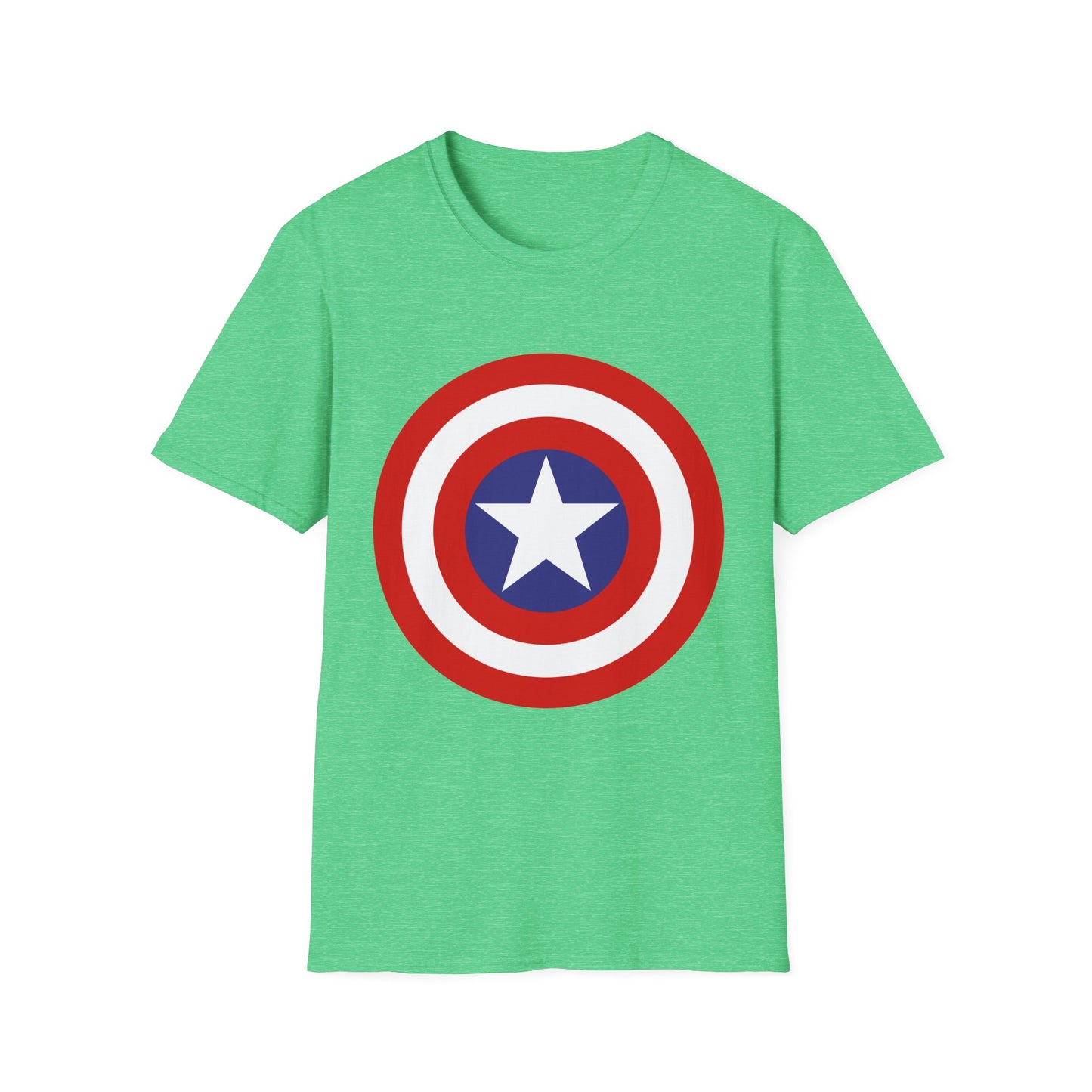Captain-Inspired Unisex Softstyle T-Shirt, Superbowl Fan Tee, Superhero Gift, Comic Birthday Shirt, Casual Everyday Wear, Graphic Crew [...]