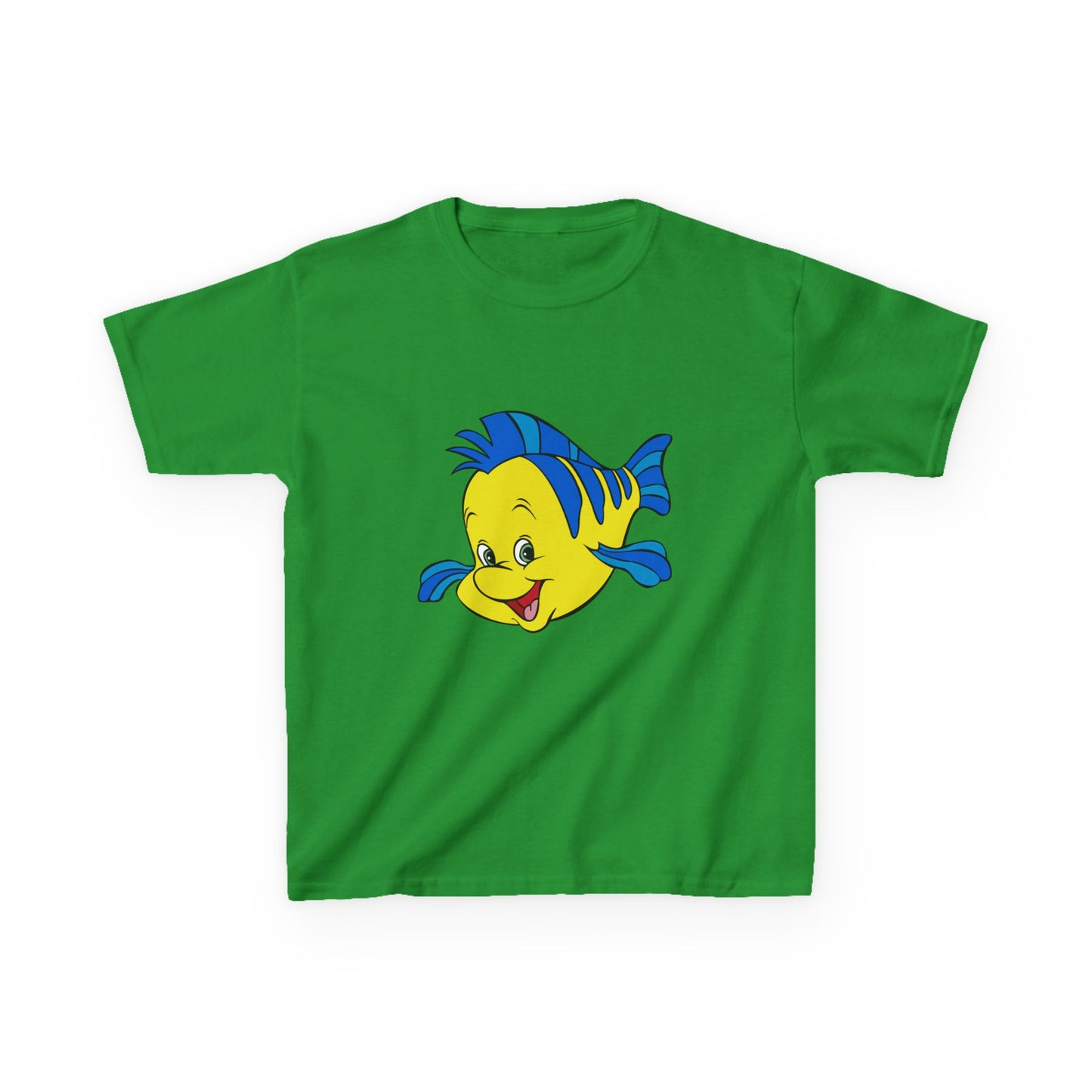 Kids Cartoon Fish Tee - Fun Summer T-Shirt, Gift for Birthday, Beach Day, Family Outings, Vacation Wear
