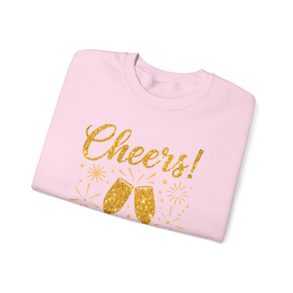 Cheers to a New Year Sweatshirt — New Year’s Eve Celebration Crewneck