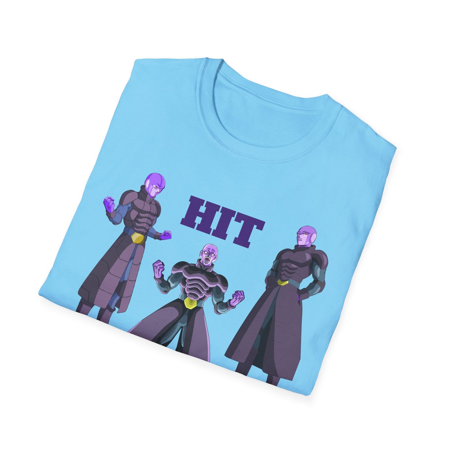 Unisex Softstyle T-Shirt - HIT Character Design for Anime Lovers