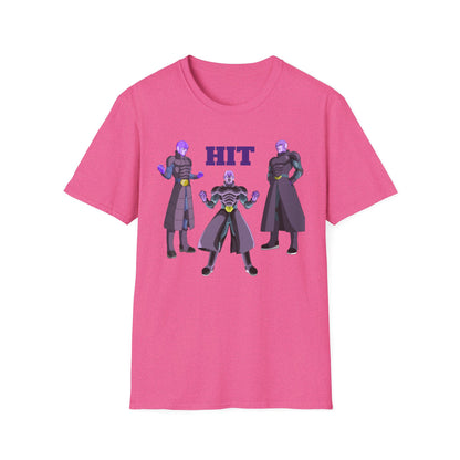 Unisex Softstyle T-Shirt - HIT Character Design for Anime Lovers