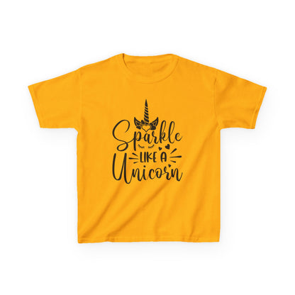 Sparkle Like A Unicorn Kids Tee - Fun & Colorful Cotton Shirt