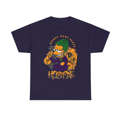 Hustle Money Don't Sleep Unisex Heavy Cotton Tee