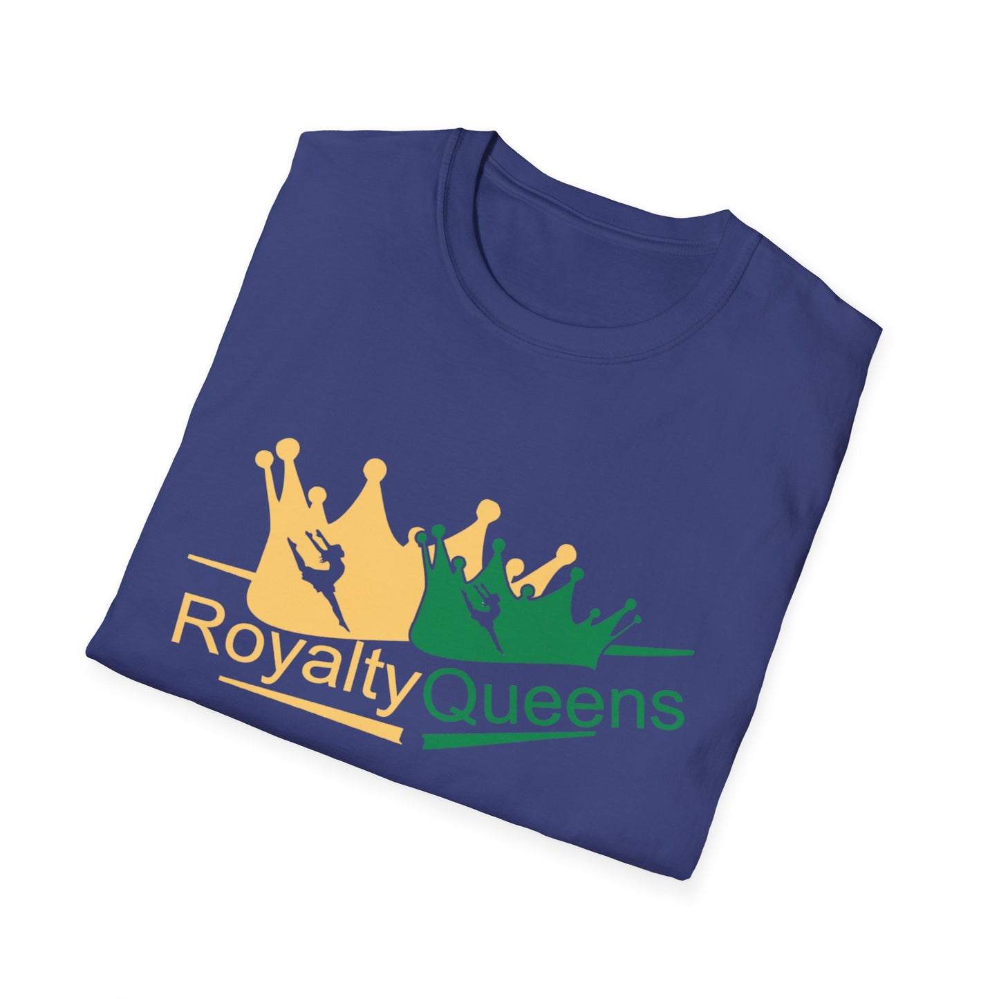 Royalty Queens Unisex Softstyle T-Shirt, Perfect for Birthdays, Celebrations, Gifts, Casual Wear, Fun Events