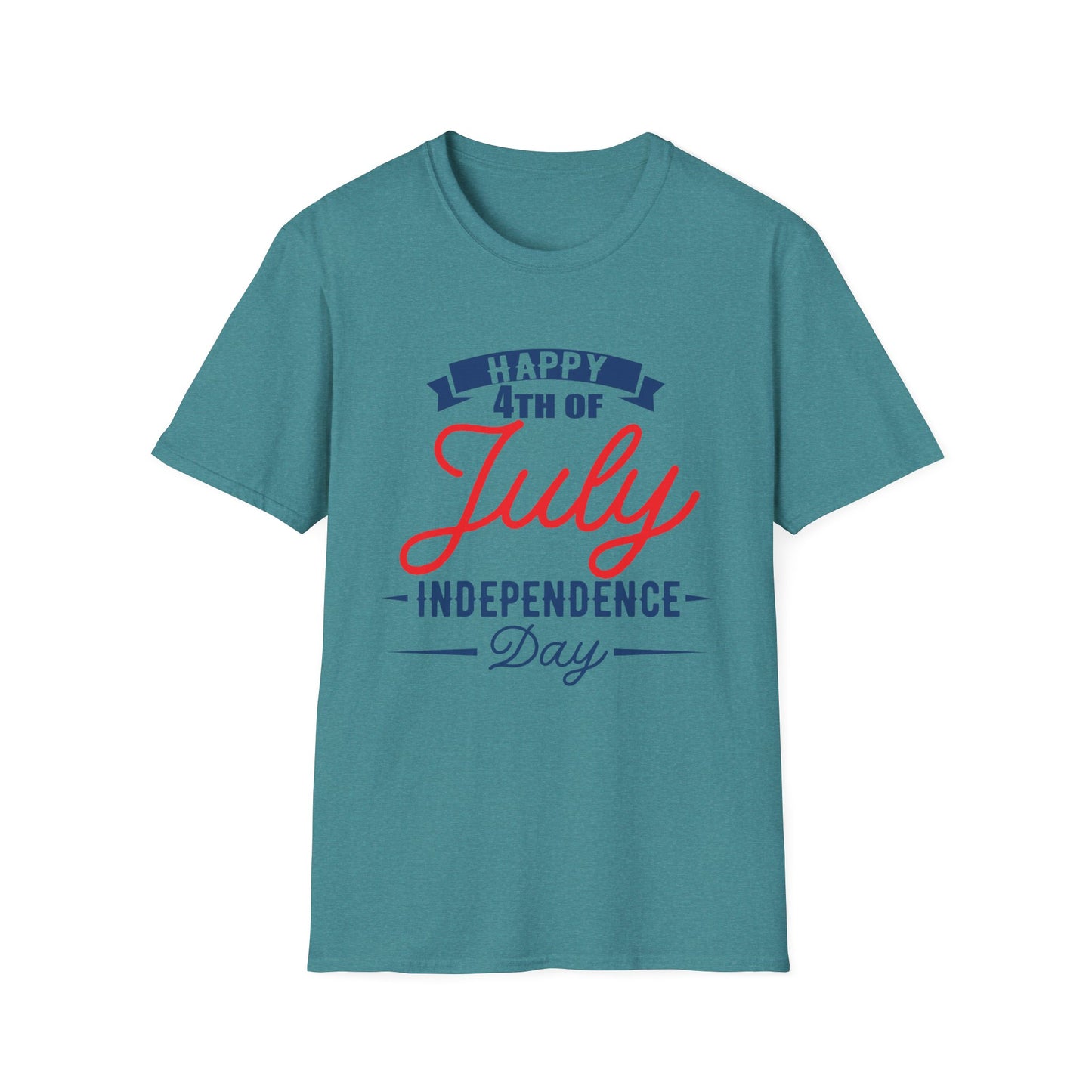 Happy 4th of July Unisex T-Shirt, Independence Day Tee, Summer Celebration Shirt, Patriotic Apparel, Casual Festival Wear