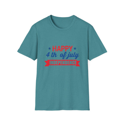 Festive Independence Day T-Shirt, 4th of July Tee, Unisex Holiday Shirt, Summer Celebration Top, Patriotic Apparel, Casual Wear