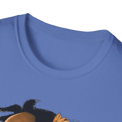 Rasta Lion Unisex Softstyle T-Shirt - Reggae Vibes Inspired Apparel