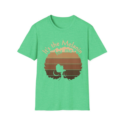 Melanin Vibes Unisex T-Shirt - Celebrate Culture, Perfect for Everyday Wear, Gifts for Her, Birthday, Black History Month, Casual Style
