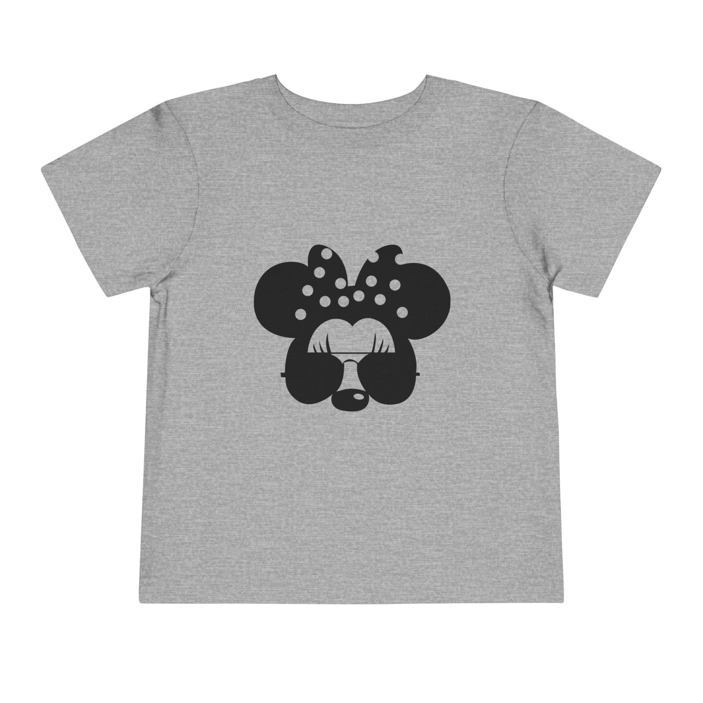 Cute Toddler Tee with Sunglasses Minnie Design, Kids Fashion, Summer Outfit, Birthday Gift, Playdate Shirt