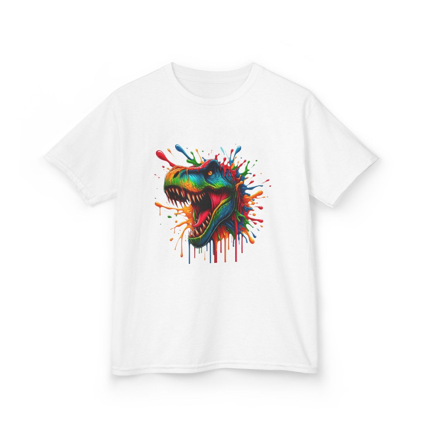 Colorful Dinosaur Kids Heavy Cotton™ Tee