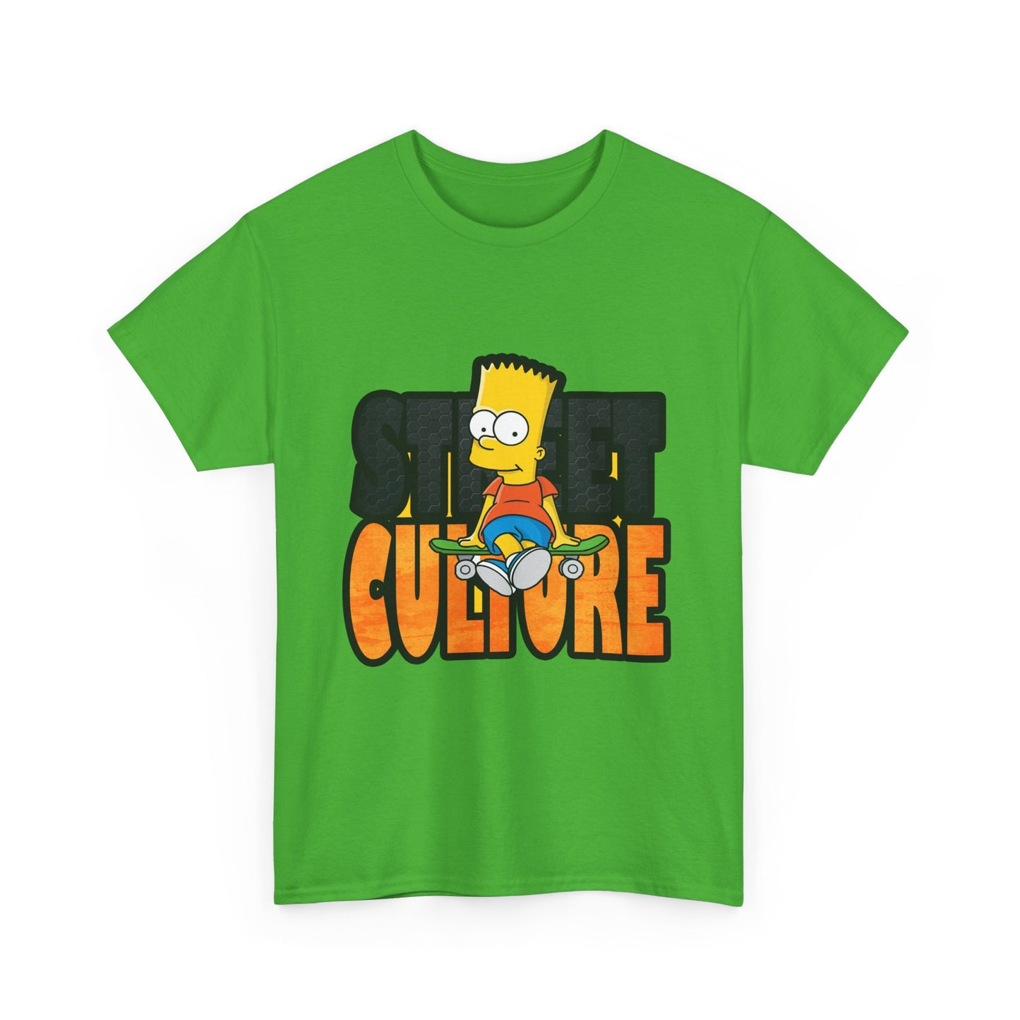 Retro Bart Simpson Unisex Heavy Cotton Tee - Street Culture Vibe