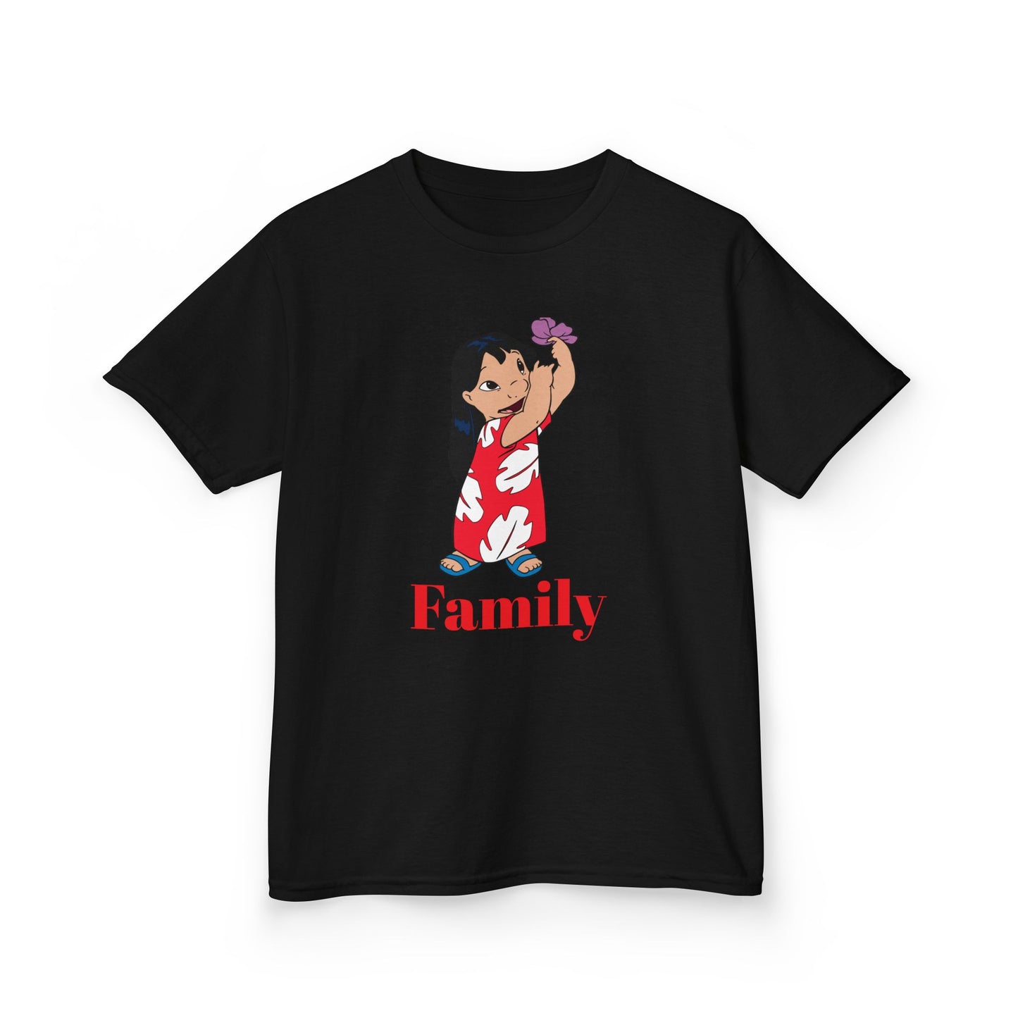 Kids Family Tee, Cute Kids T-Shirt, Family Bonding Shirt, Birthday Gift for Kids, Cute Family Design Tee