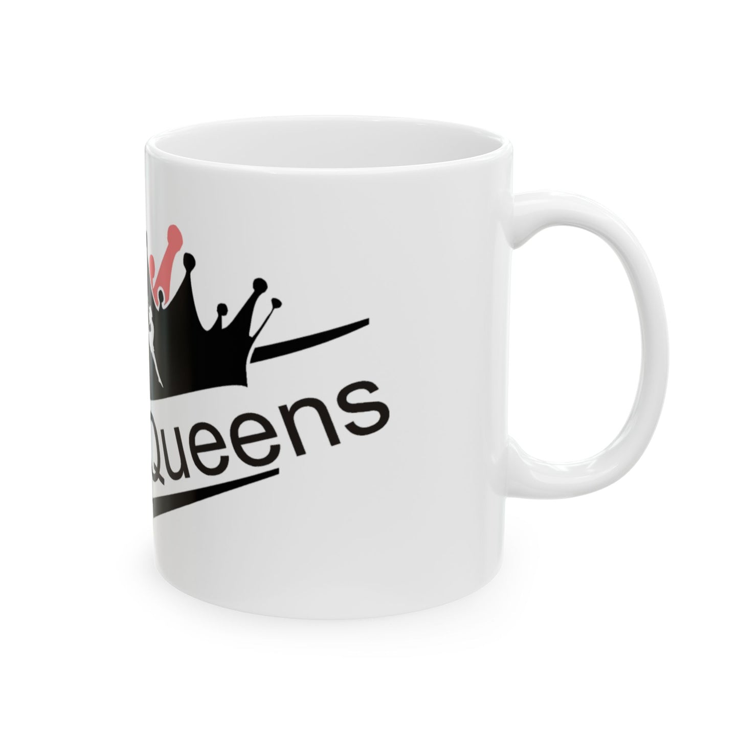 Royalty Queen Ceramic Mug - Perfect Gift for Dancers and Dance Enthusiasts