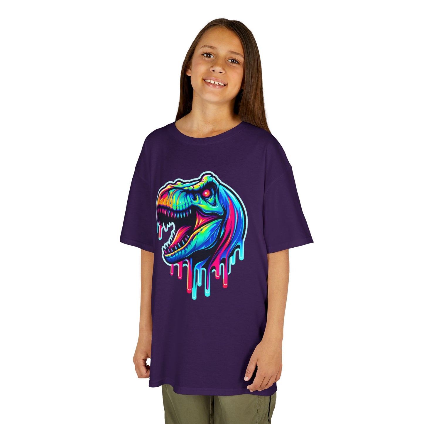 Colorful Dinosaur Kids Tee - Fun for Parties & Everyday Adventures