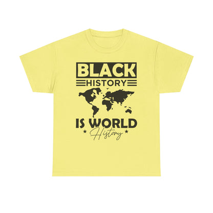 Black History Awareness Tee, Unisex Cotton T-Shirt, Black History Month Shirt, Cultural Pride Apparel, Educational Gift