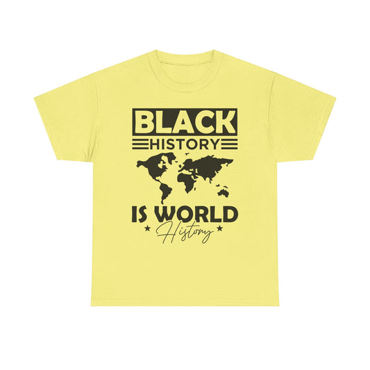 Black History Awareness Tee, Unisex Cotton T-Shirt, Black History Month Shirt, Cultural Pride Apparel, Educational Gift