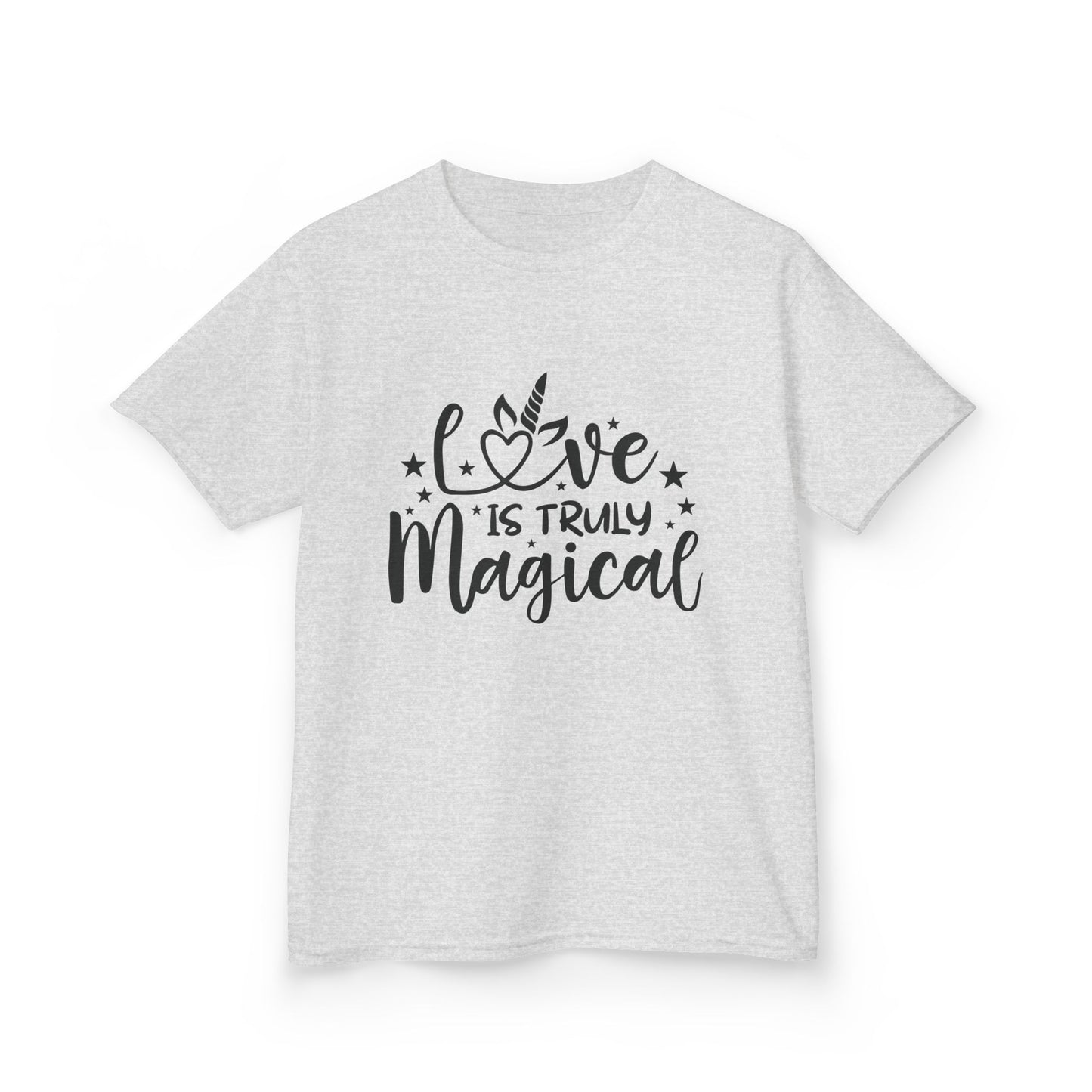 Kids Magical Love Tee - Cute & Comfy Heavy Cotton T-Shirt for Children