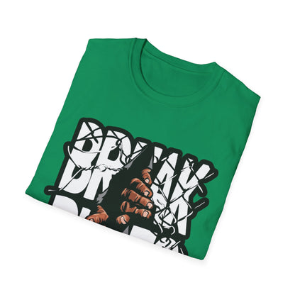 Break Rules Unisex Softstyle T-Shirt - Casual Streetwear Tee for Rebels