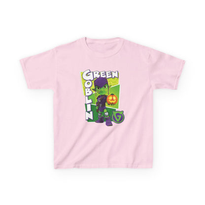 Kids Green Goblin Tee - Fun Halloween T-Shirt for Kids