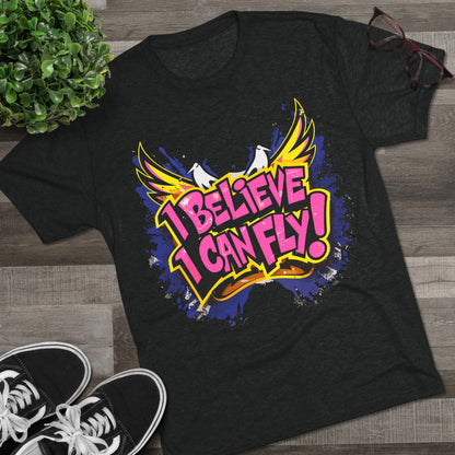 Inspirational Crew Tee - "I Believe I Can Fly" T-Shirt, Motivational Graphic Tee, Unisex Inspirational Wear, Gift for Dreamers, [...]