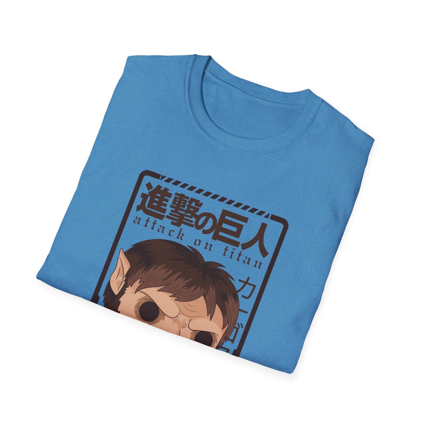 Anime-Inspired Unisex Softstyle T-Shirt, Perfect Gift for Fans, Casual Wear, Streetwear, Graphic Tee