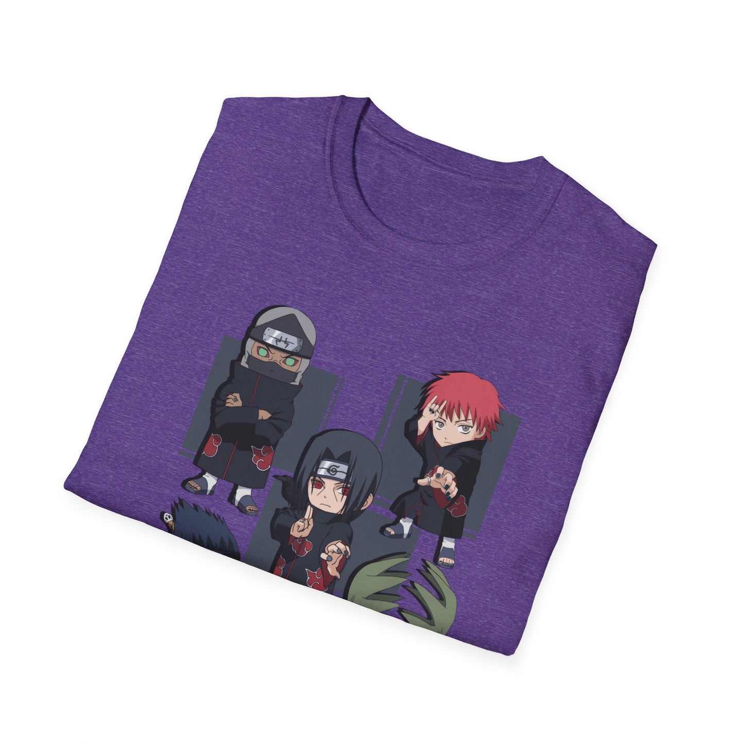 Anime Character Unisex Softstyle T-Shirt - Cool Graphic Tee for Fans