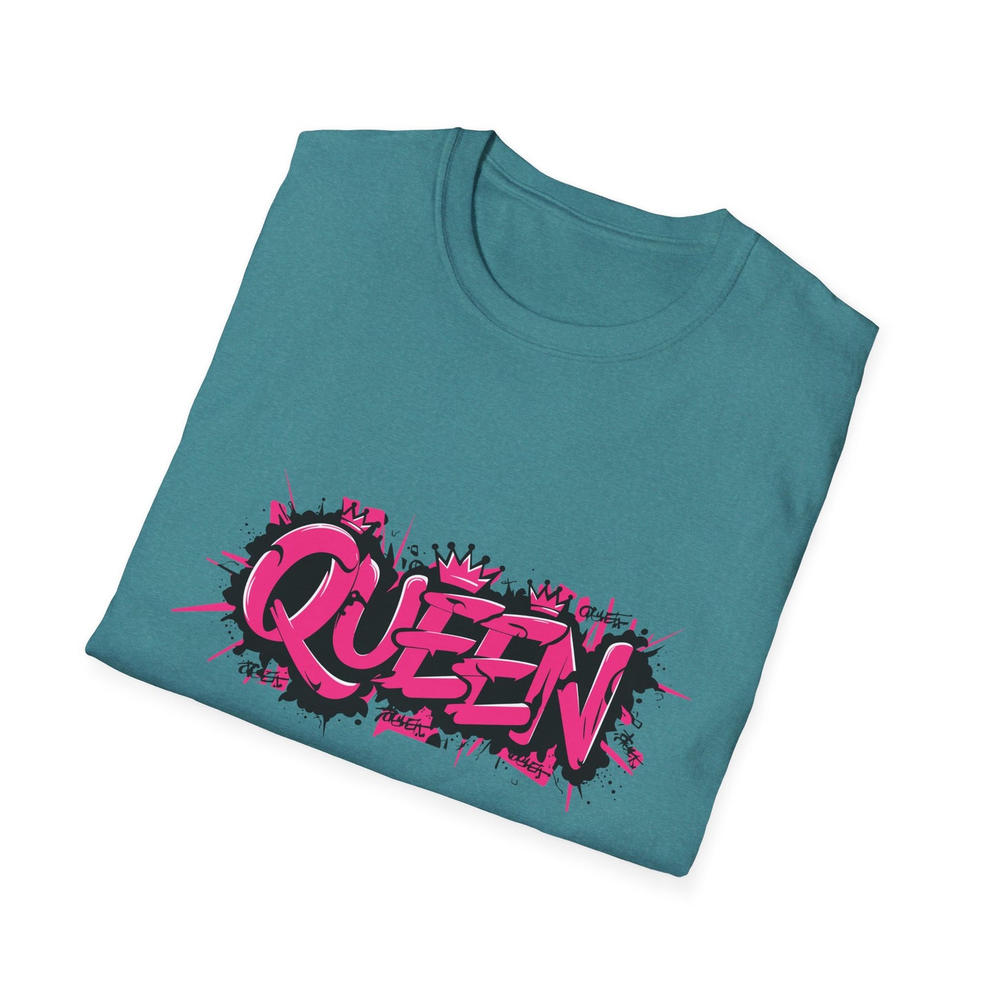 Queen Graphic Unisex T-Shirt, Trendy Apparel for Her, Gift for Birthday, Statement Tee for Queens, Perfect for Casual Outings, [...]