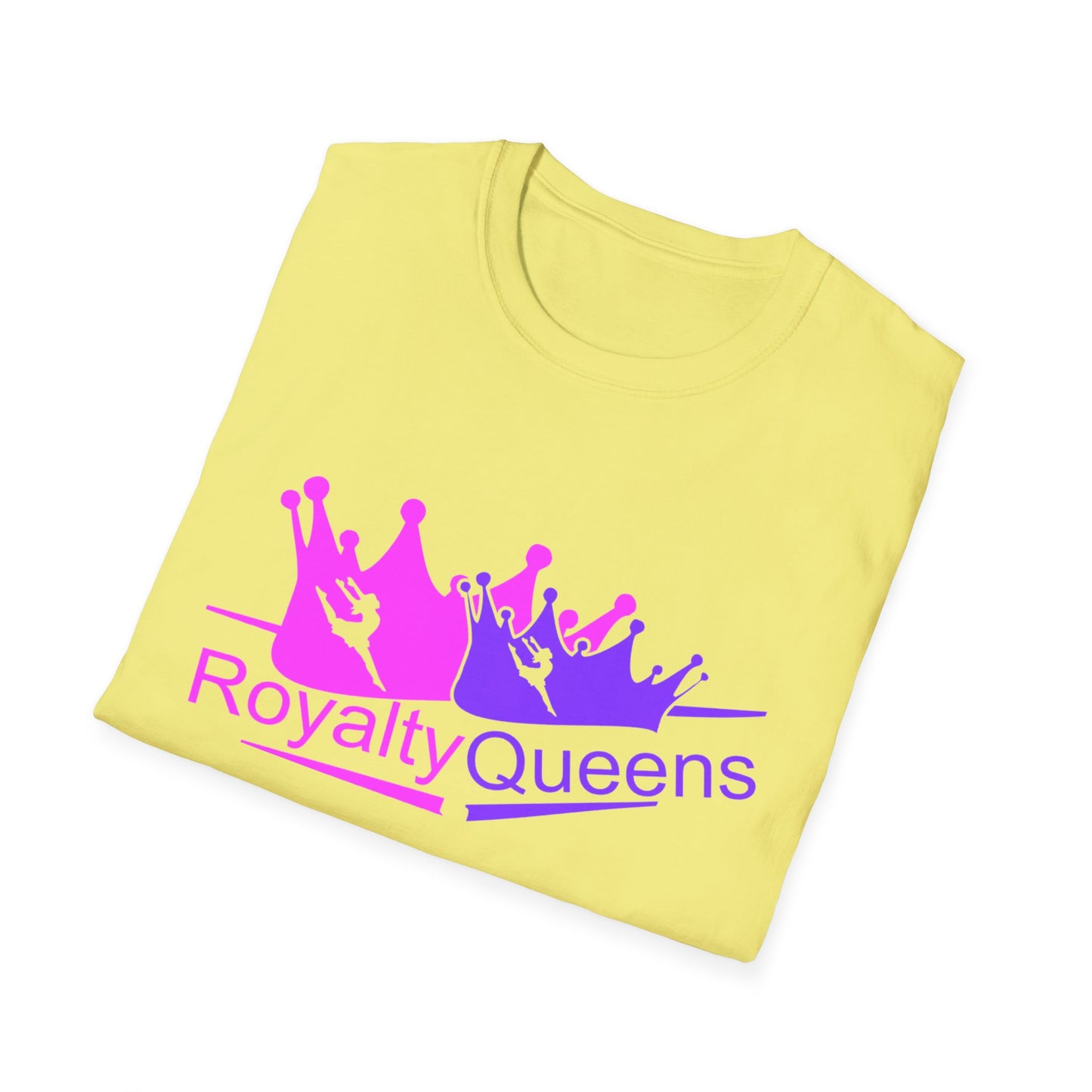 Royalty Queens Unisex Softstyle T-Shirt, Feminist Apparel, Birthday Gift, Casual Wear, Empowerment Tee, Queen Vibes