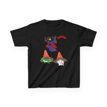 Kids Cartoon Battle Tee - Fun & Unique Grrr! Design