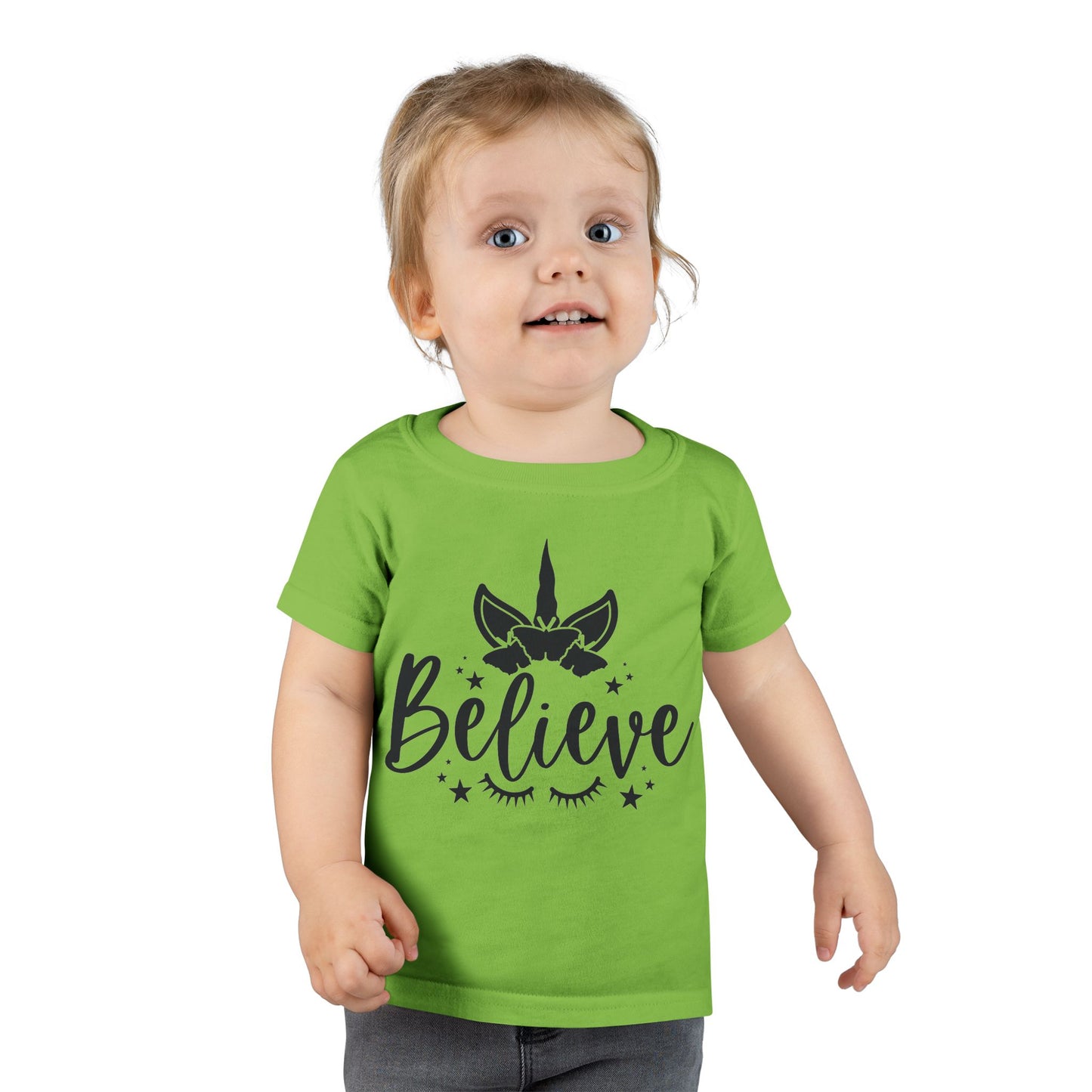 Toddler Unicorn 'Believe' T-Shirt – Cute & Inspirational Kids Apparel