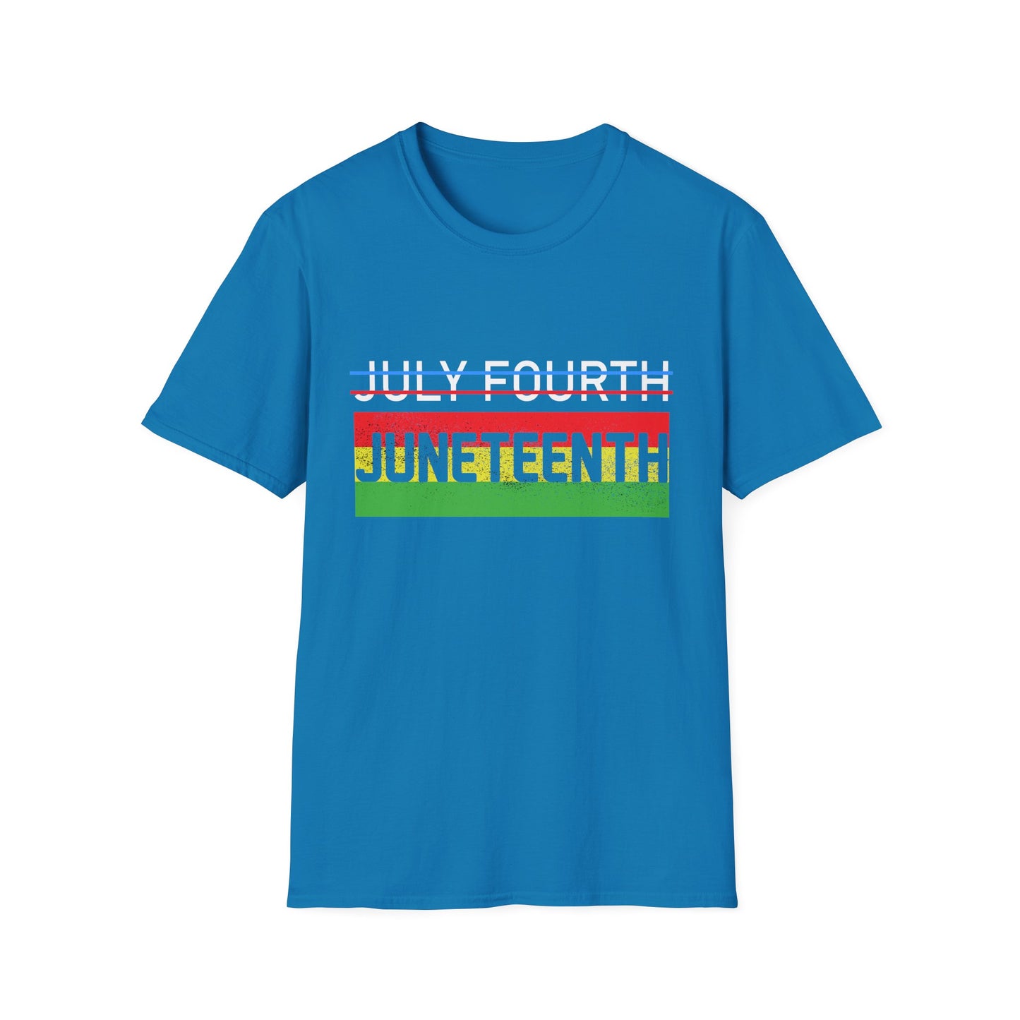 Juneteenth and July Fourth Celebration T-Shirt, Unisex Tee for Summer, Events, Independence Day, African American Heritage