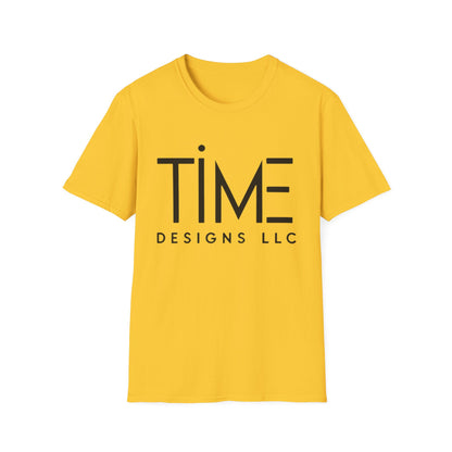 Minimalist Time Design Unisex T-Shirt, Casual Wear, Gift for Him/Her, Everyday Style, Graphic Tee, Modern Apparel