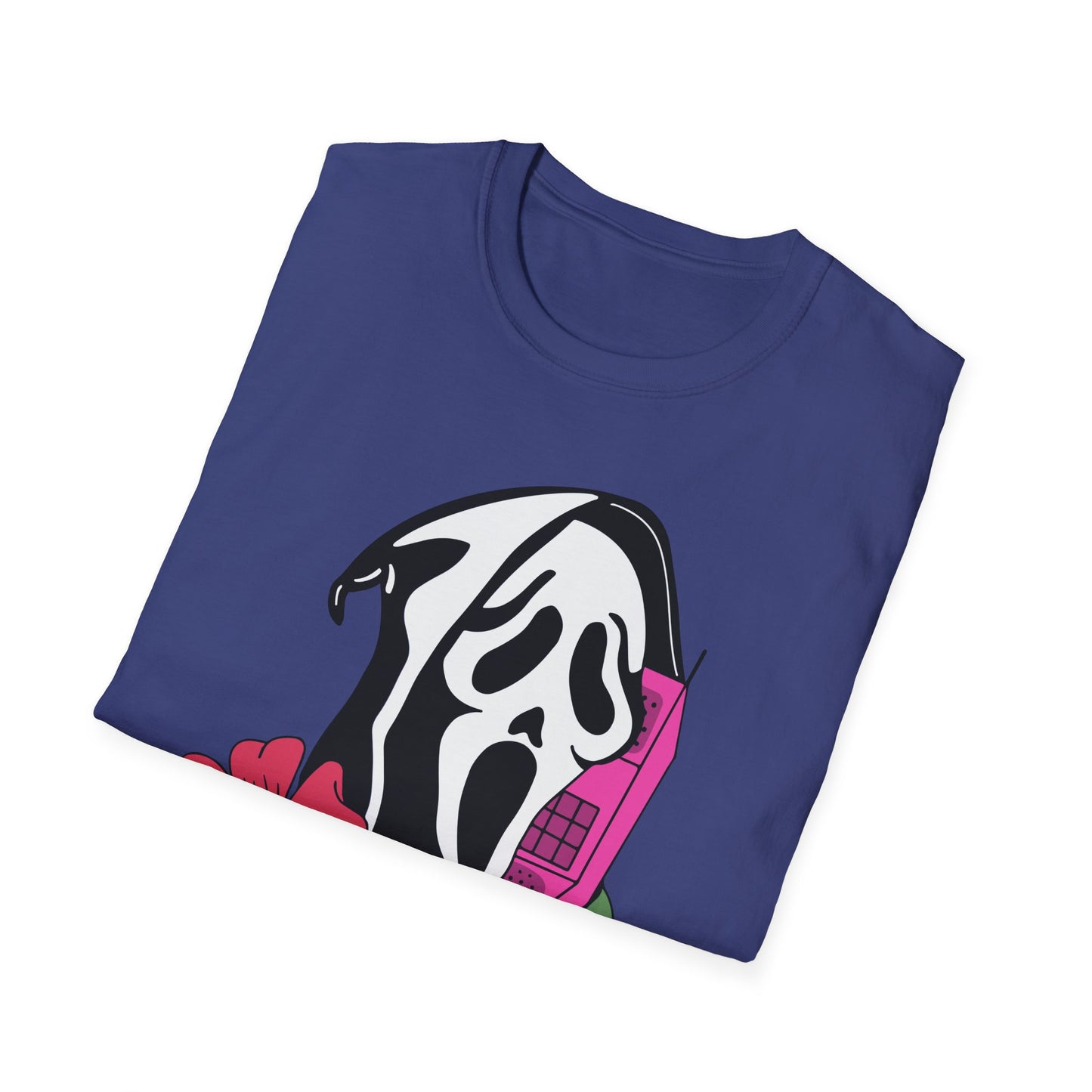 Call Me Horror T-Shirt, Unisex Graphic Tee, Halloween Costume, Spooky Gift, Movie Lover's Shirt, Floral Horror Tee