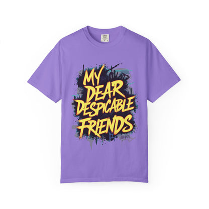 Despicable Friends Graphic Tee, Unisex T-Shirt, Casual Wear, Gift for Friends, Fun Statement Shirt, Graphic Tee for Fans