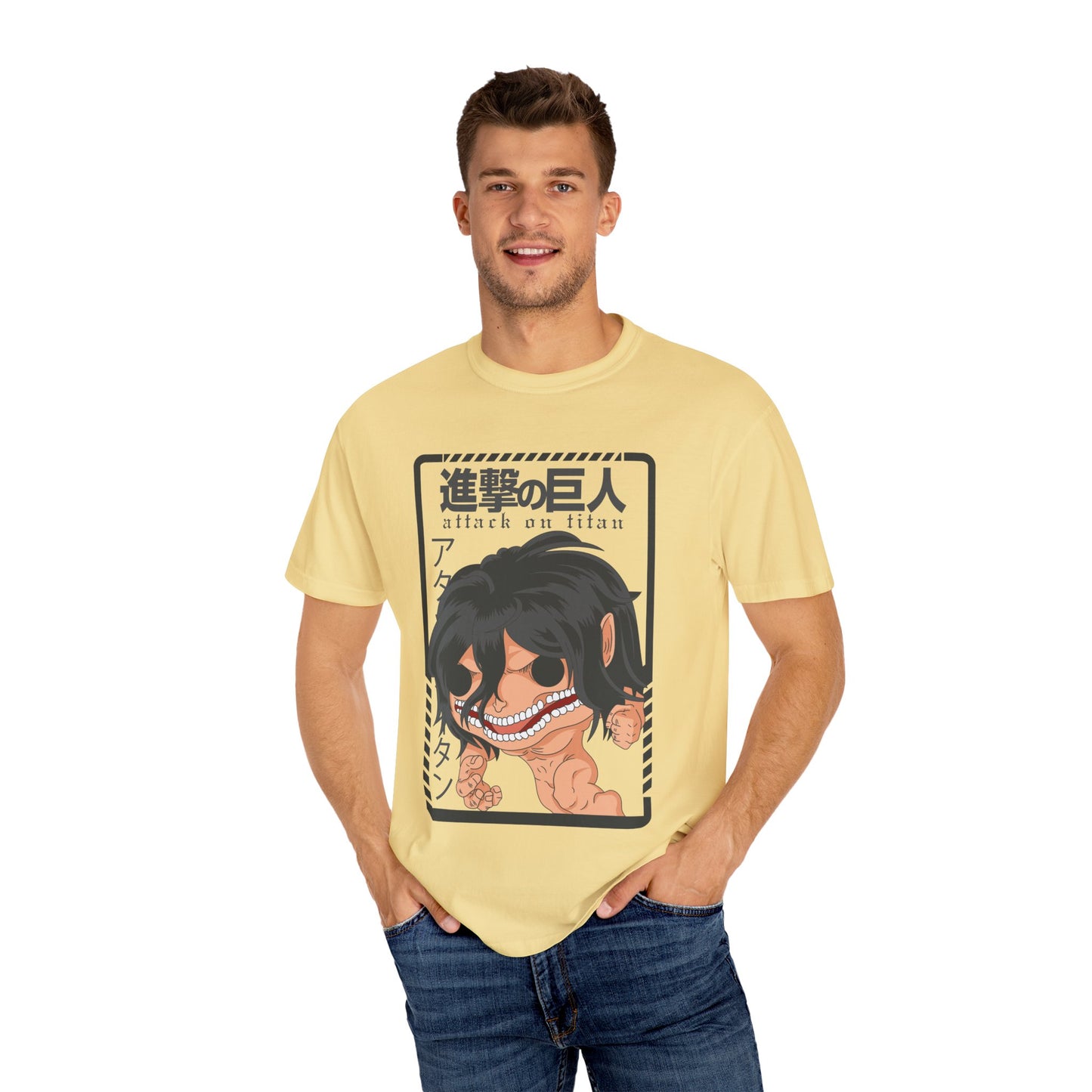 Anime Graphic T-Shirt, Attack on Titan Tee, Unisex Casual Shirt, Gift for Anime Fans, Streetwear Style