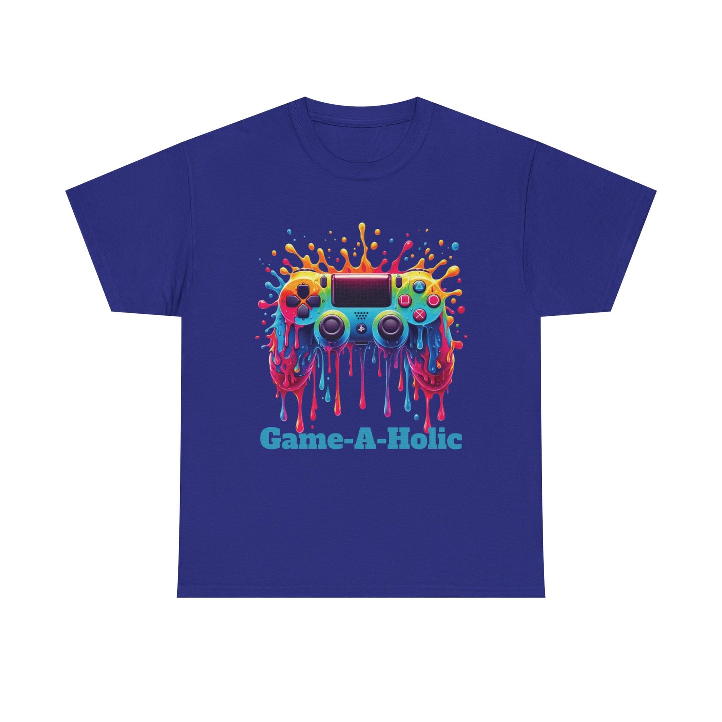 Game-A-Holic Unisex Heavy Cotton Tee - Perfect Gift for Gamers