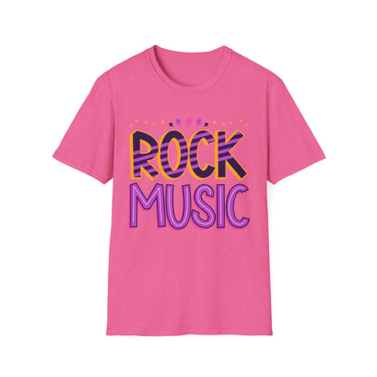 Rock Music Unisex Softstyle T-Shirt | Perfect for Concerts, Music Lovers, Gifts, Casual Wear, Festivals