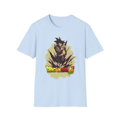 Dragon Ball Z Unisex Softstyle T-Shirt | Anime Fan Gear, Gift for Gamers, Casual Wear, Comic Con Attire, Birthday Gift