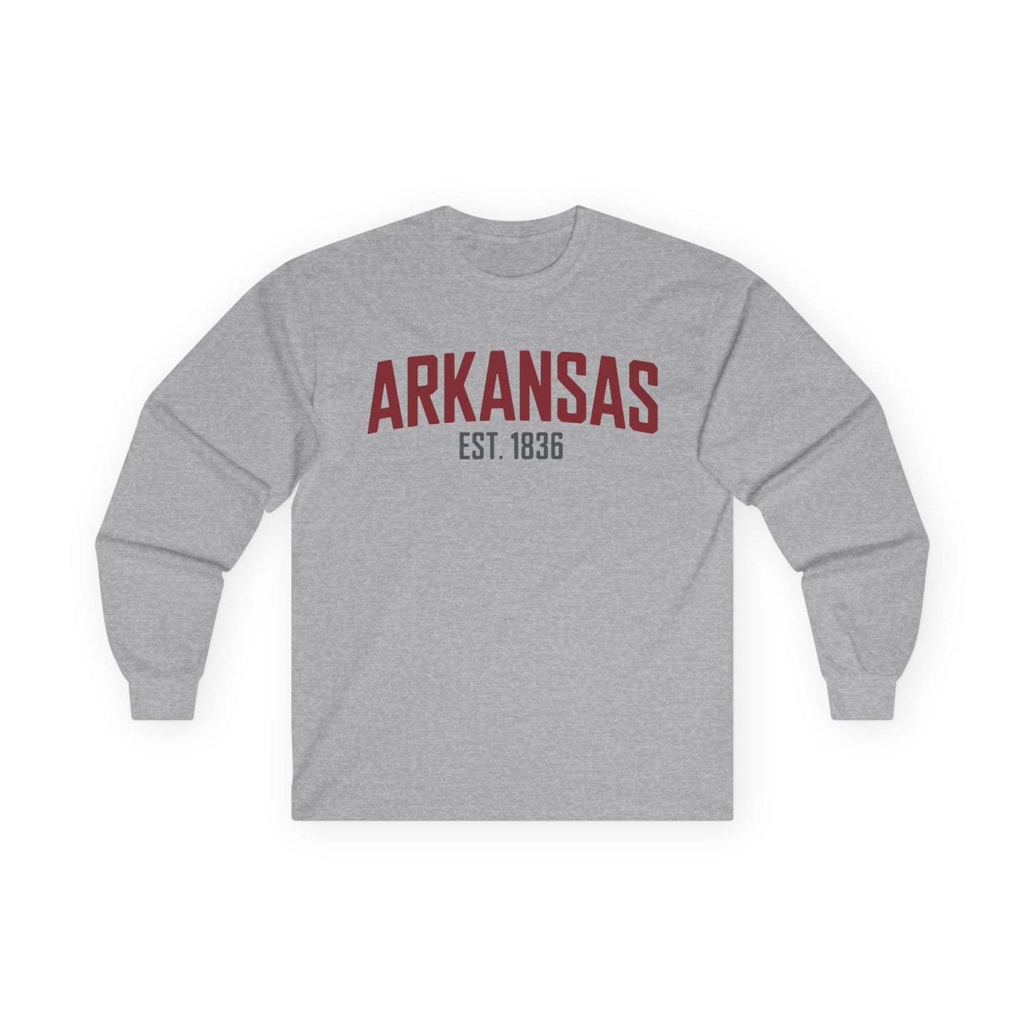 Arkansas Est. 1836 Long Sleeve Tee