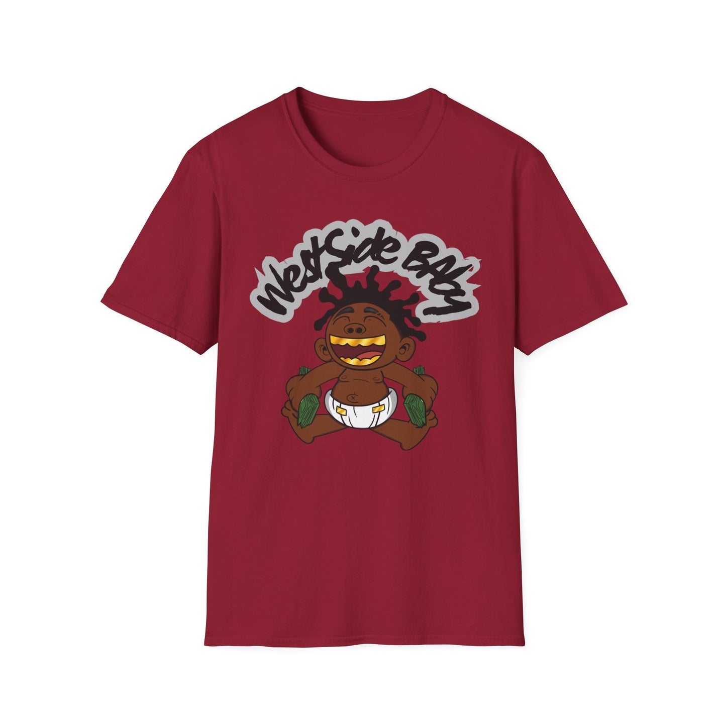 Westside Baby Graphic T-Shirt - Unisex Softstyle Tee for Fun and Unique Style