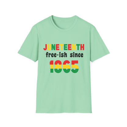 Juneteenth Celebration T-Shirt, Unisex Tee, History Shirt, Freedom Apparel, Juneteenth Gift for Him or Her, Equality Tee, 1865 Design